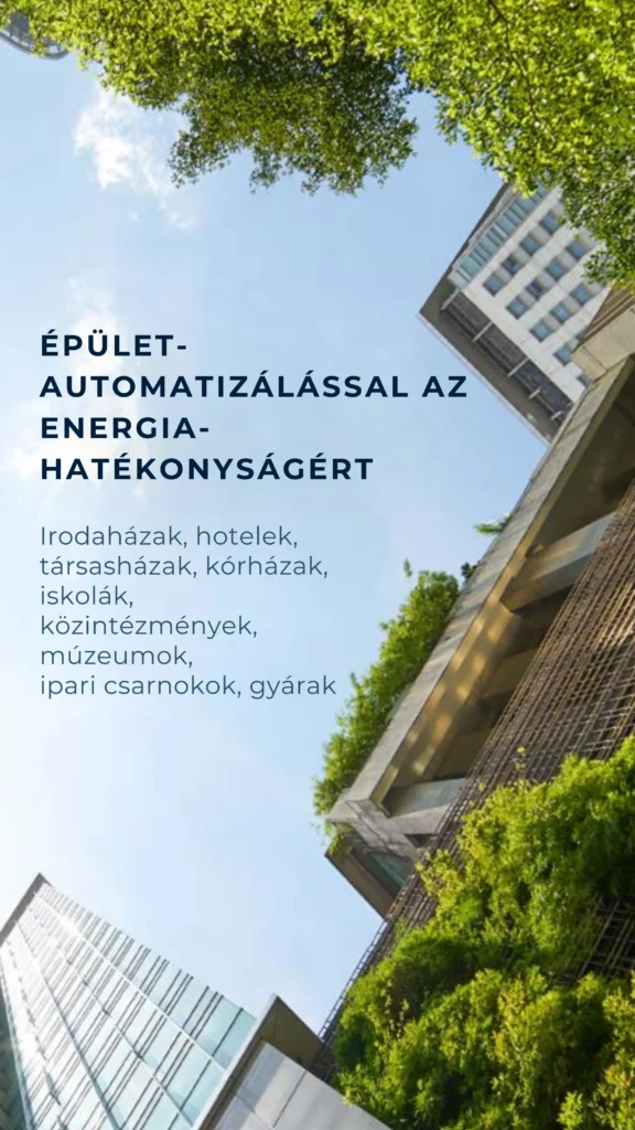 energiahatákonyság épületautomatizálással